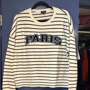 EXPRESS Striped Paris Sweater